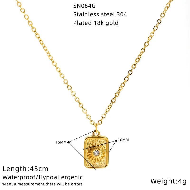 Pearl Stainless Steel Necklace