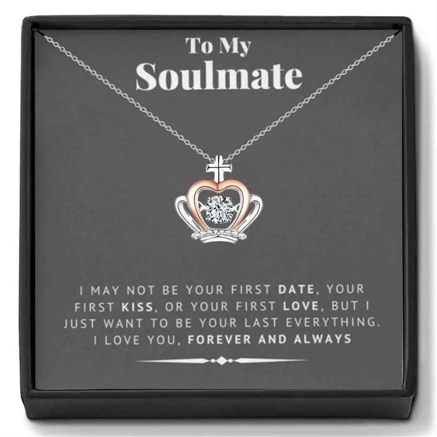 simple style cross crown stainless steel copper plating inlay zircon gold plated pendant necklace