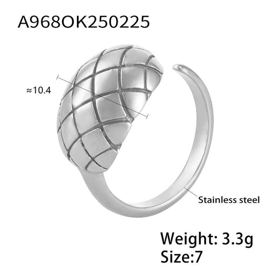 Gold Stainless Steel Ring