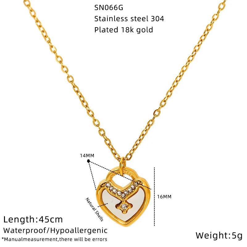 Pearl Stainless Steel Necklace