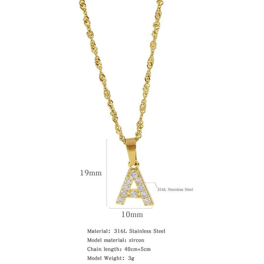 Pendant Stainless Steel Necklace