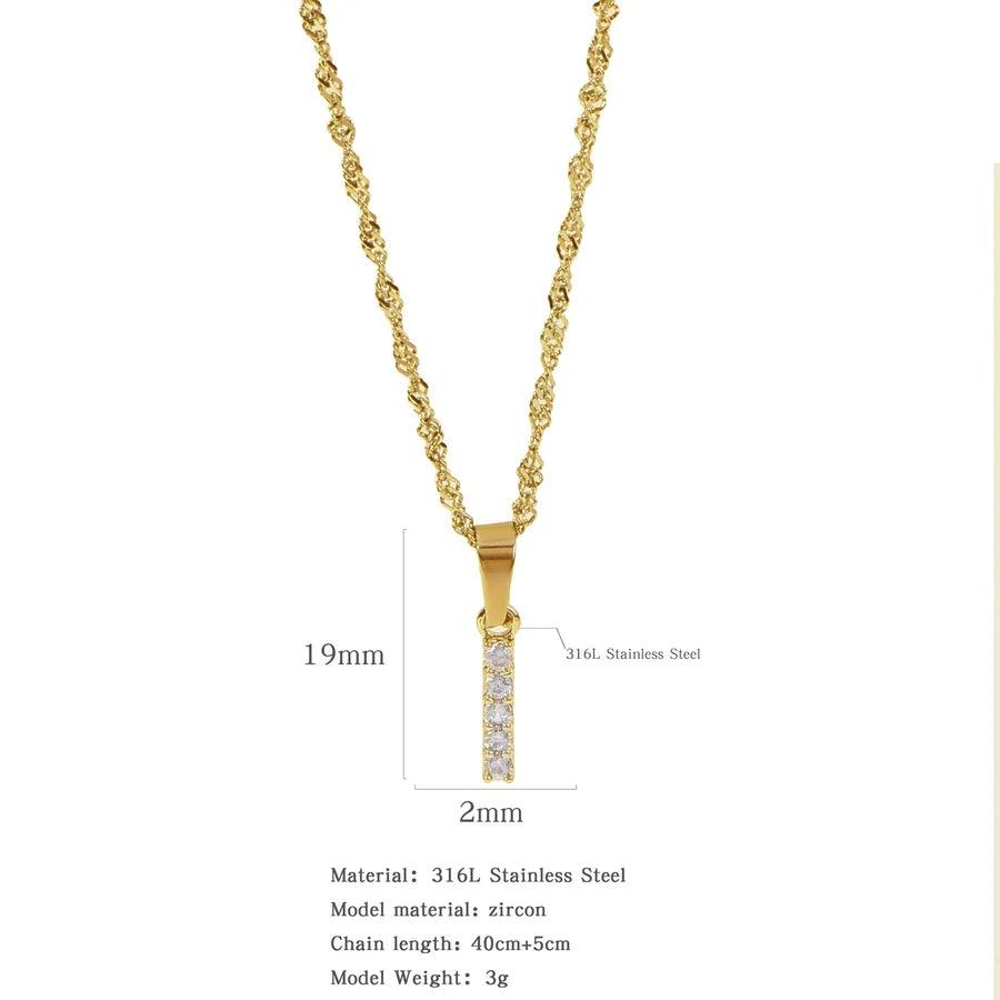 Pendant Stainless Steel Necklace